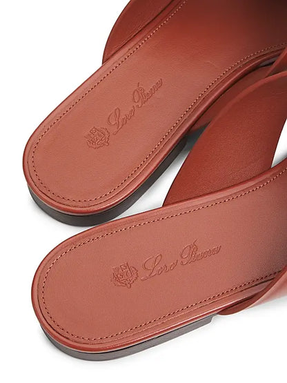 Vera Leather Mule Sandals