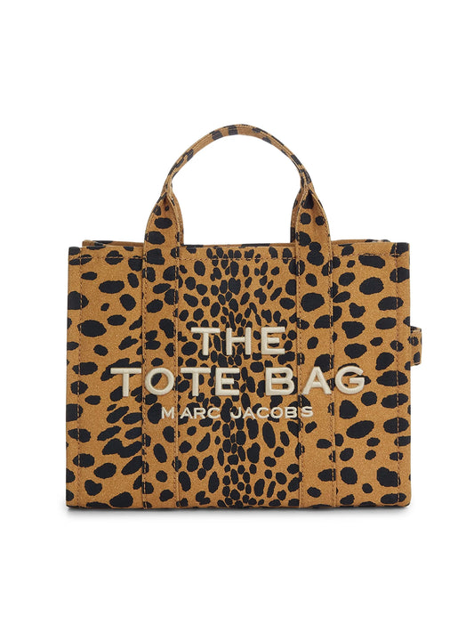 The Medium Cheetah Canvas Tote Bag