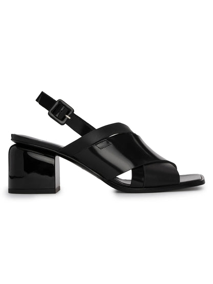 Alpha Cross 70MM Leather Sandals