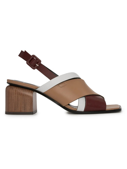 Alpha Cross 70MM Leather Sandals
