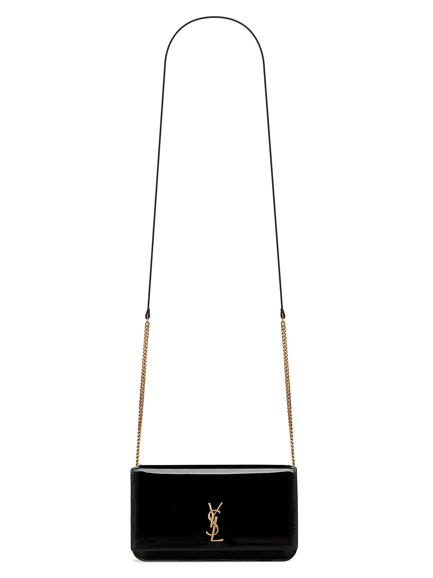 Cassandre Phone Holder in Patent Leather