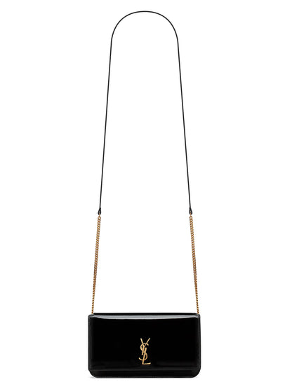 Cassandre Phone Holder in Patent Leather