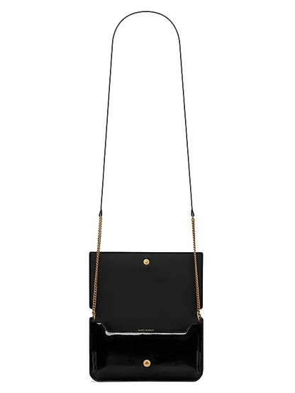 Cassandre Phone Holder in Patent Leather