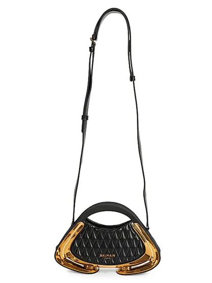 Jolie Madame Quilted Top Handle Bag