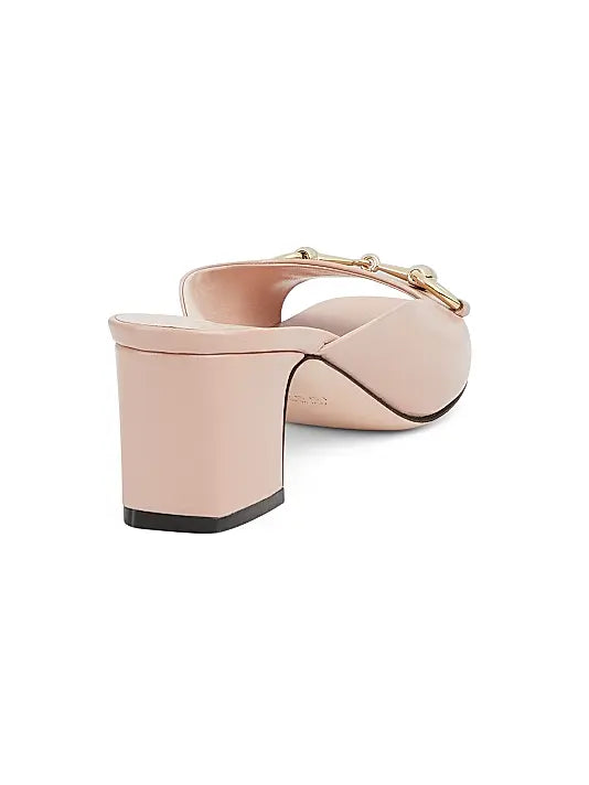 Lady Horsebit Leather Sandals