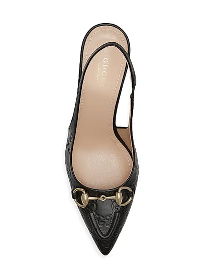 80MM GG Horsebit Pumps