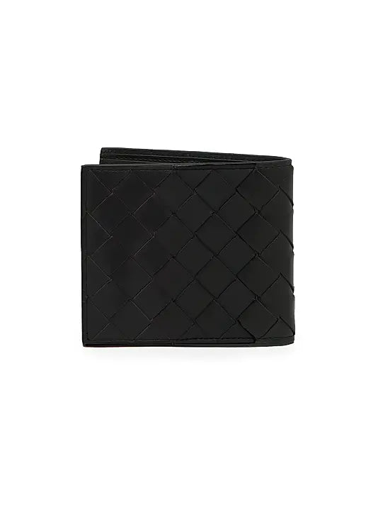 Intrecciato Leather Bifold Wallet