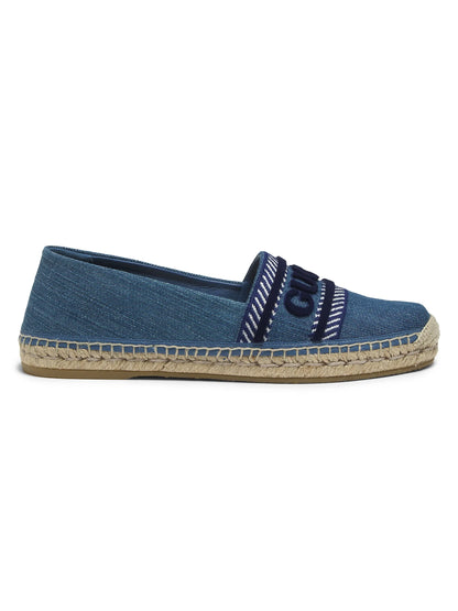 Plain Spain Denim Espadrilles