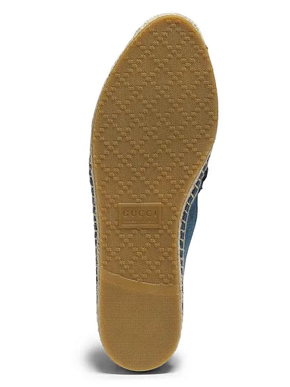 Plain Spain Denim Espadrilles