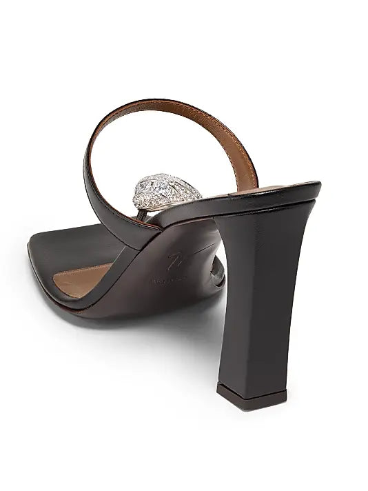 30th Anniversary 90MM Leather Toe Ring Sandals