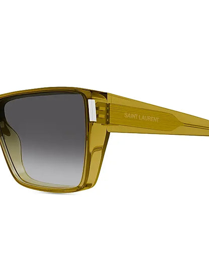 Bold Contour 64MM Square Sunglasses