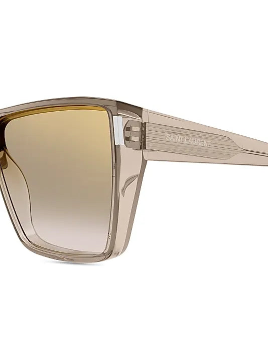 Bold Contour 64MM Square Sunglasses