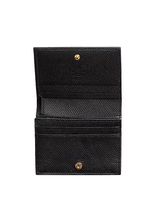 VLogo Signature Grainy Calfskin Wallet