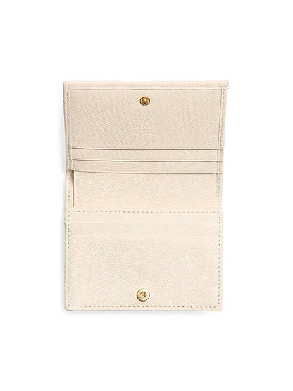 VLogo Signature Grainy Calfskin Wallet