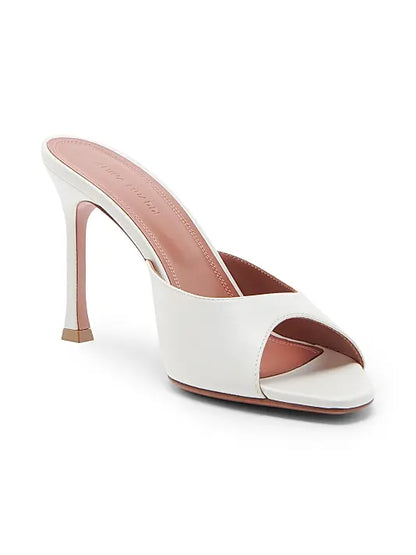 Alexa 95MM Leather Mules