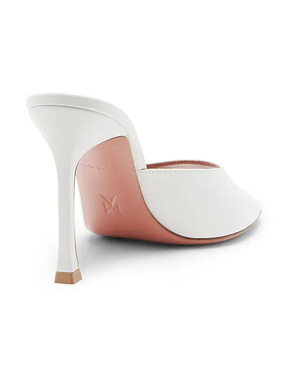 Alexa 95MM Leather Mules