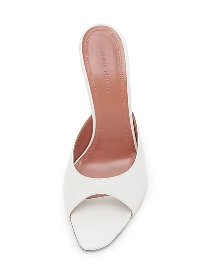 Alexa 95MM Leather Mules