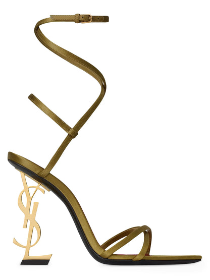 Opyum Sandals in Satin Crepe