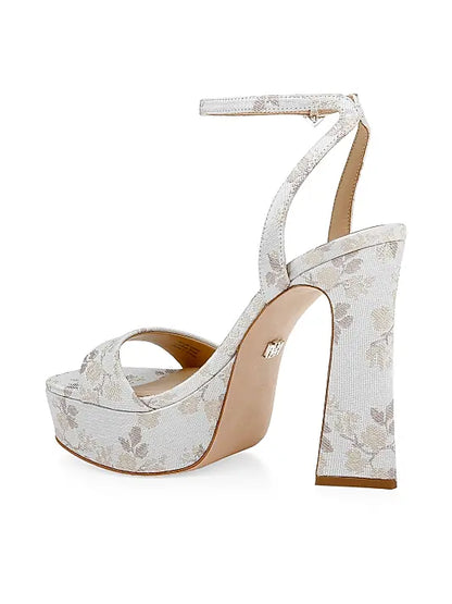 Caia 120MM Jacquard Platform Sandals
