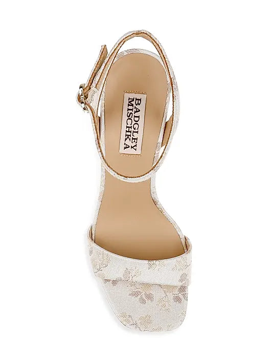 Caia 120MM Jacquard Platform Sandals