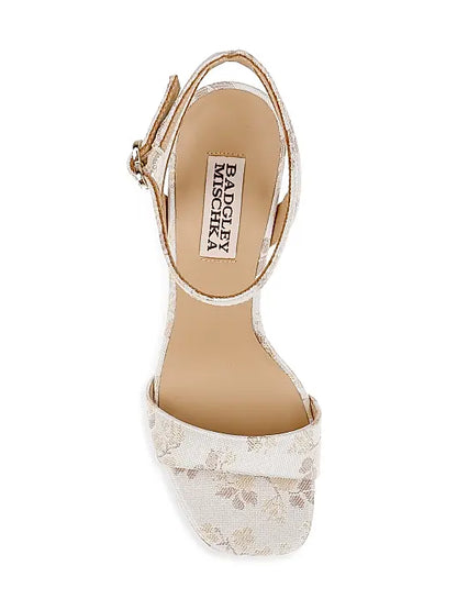 Caia 120MM Jacquard Platform Sandals