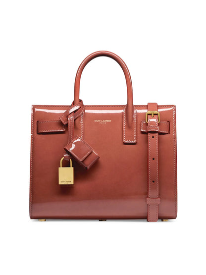 Sac De Jour Nano Bag in Patent Leather