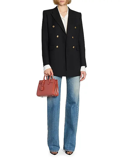 Sac De Jour Nano Bag in Patent Leather