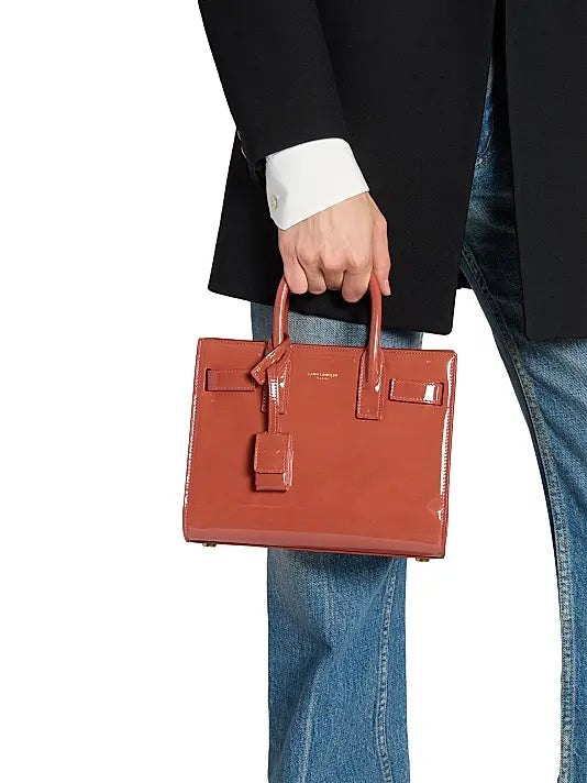 Sac De Jour Nano Bag in Patent Leather