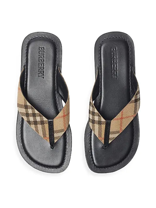 Check Pavilion Sandals