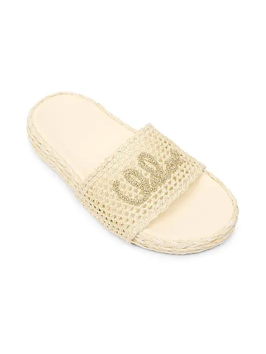 Isla Logo Espadrille Sandals