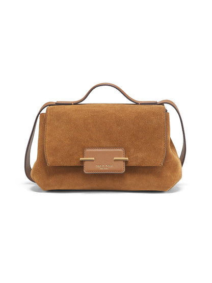 Realm Suede Top Handle Bag