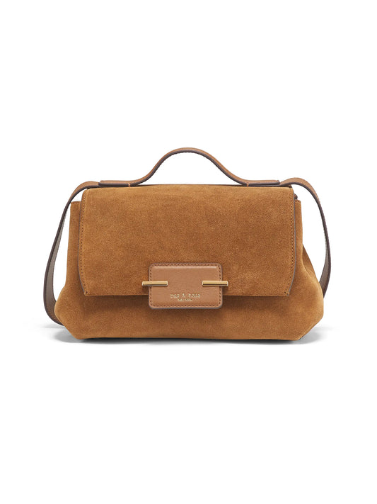 Realm Suede Top Handle Bag