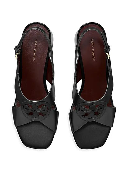 Miller 55MM Leather Buckle Sandals