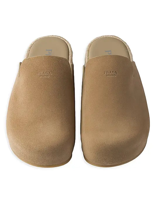 Suede Mules