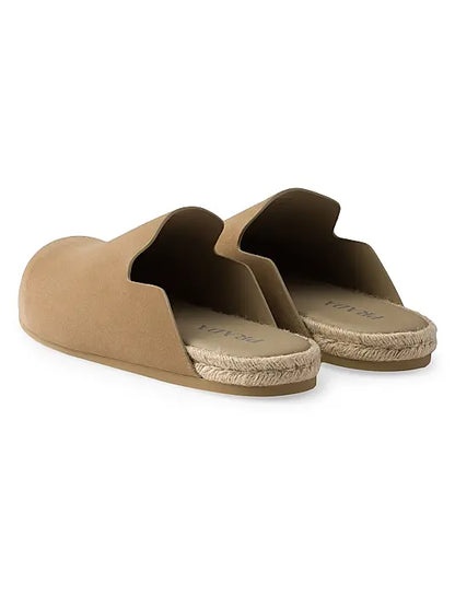 Suede Mules