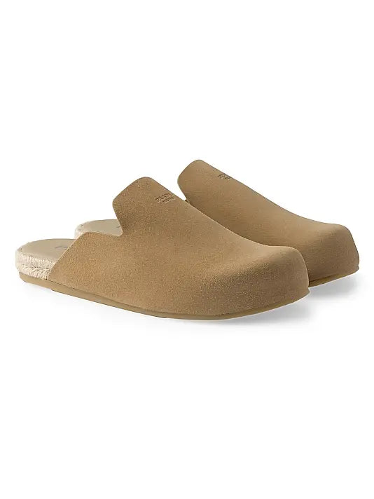 Suede Mules