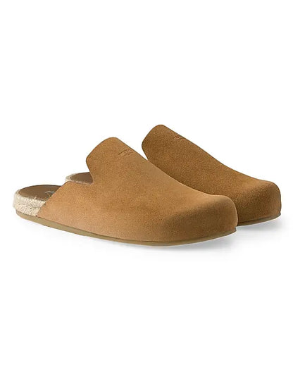 Suede Mules