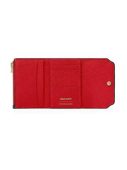 Hello Kitty Leather Trifold Wallet