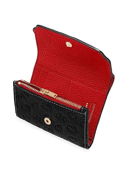 Hello Kitty Leather Trifold Wallet