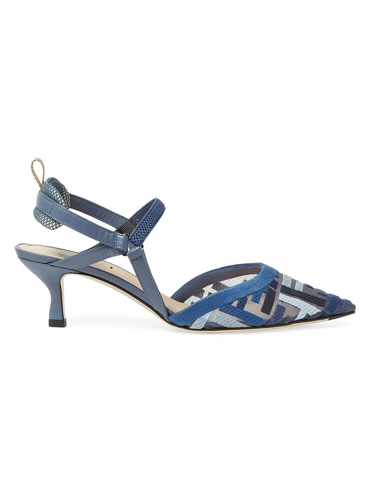 Colibri FF Logo Print 55MM Slingback Pump