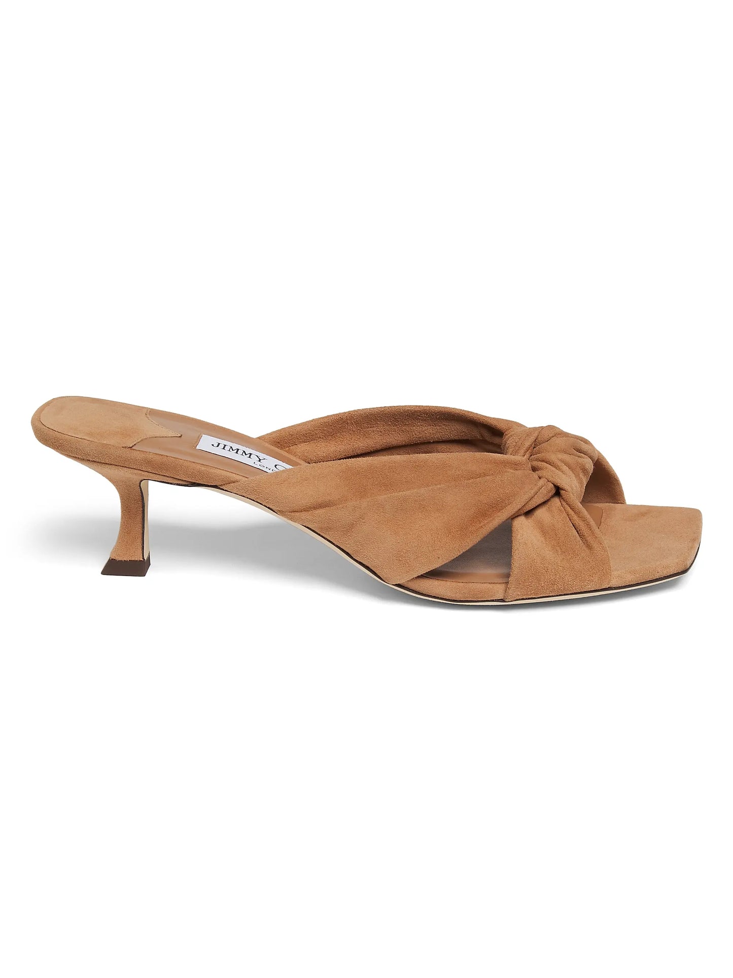 Avenue 50MM Suede Slip-On Sandals