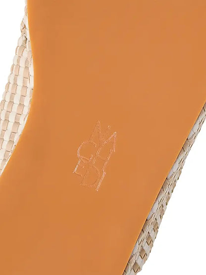 Laguna Striped Geo Platform Sandals