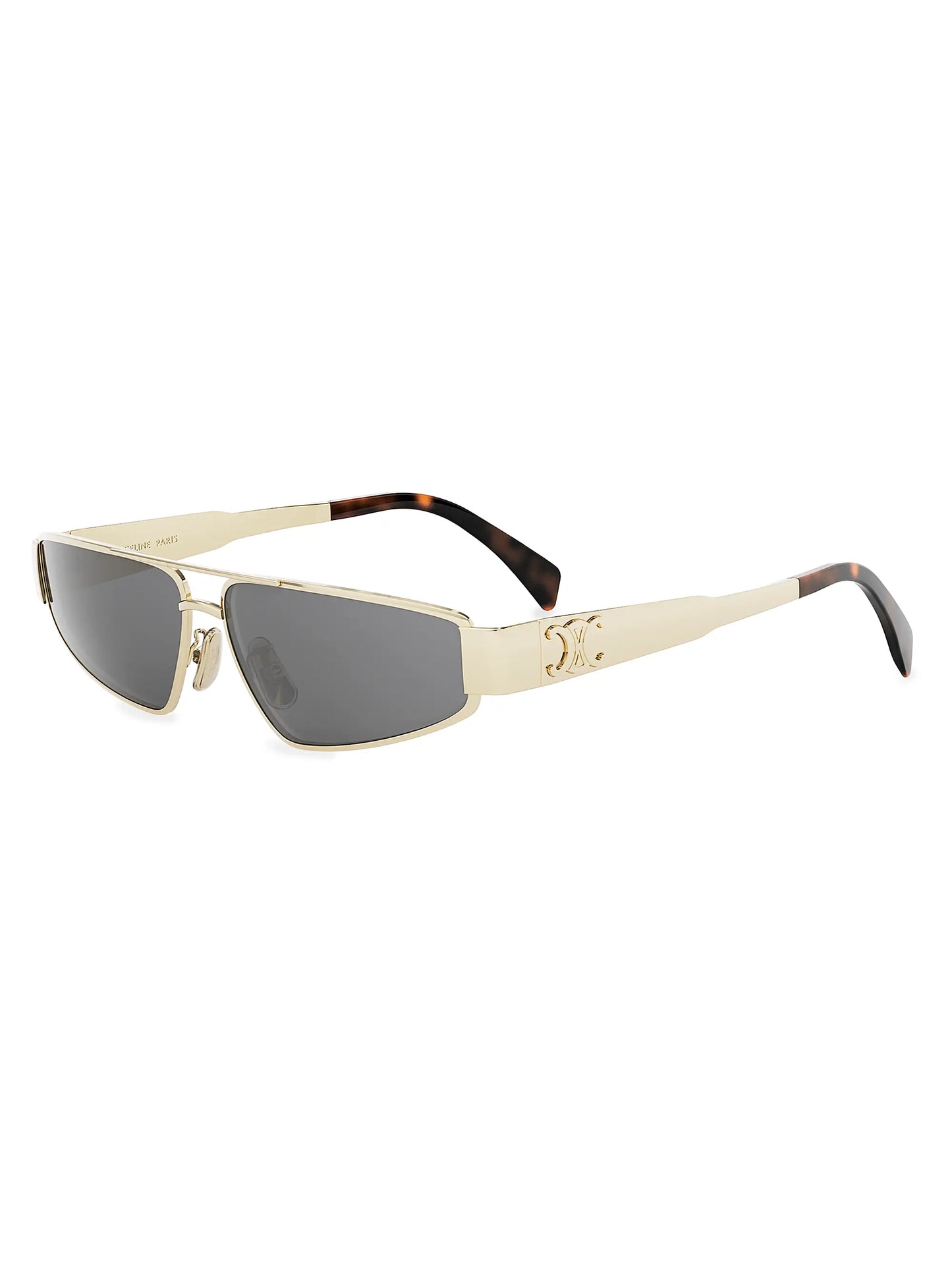 Metal Triomphe 59MM Geometric Sunglasses