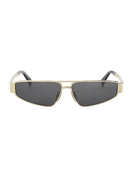 Metal Triomphe 59MM Geometric Sunglasses