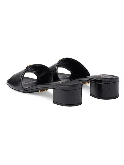 Saffiano Leather Sandals