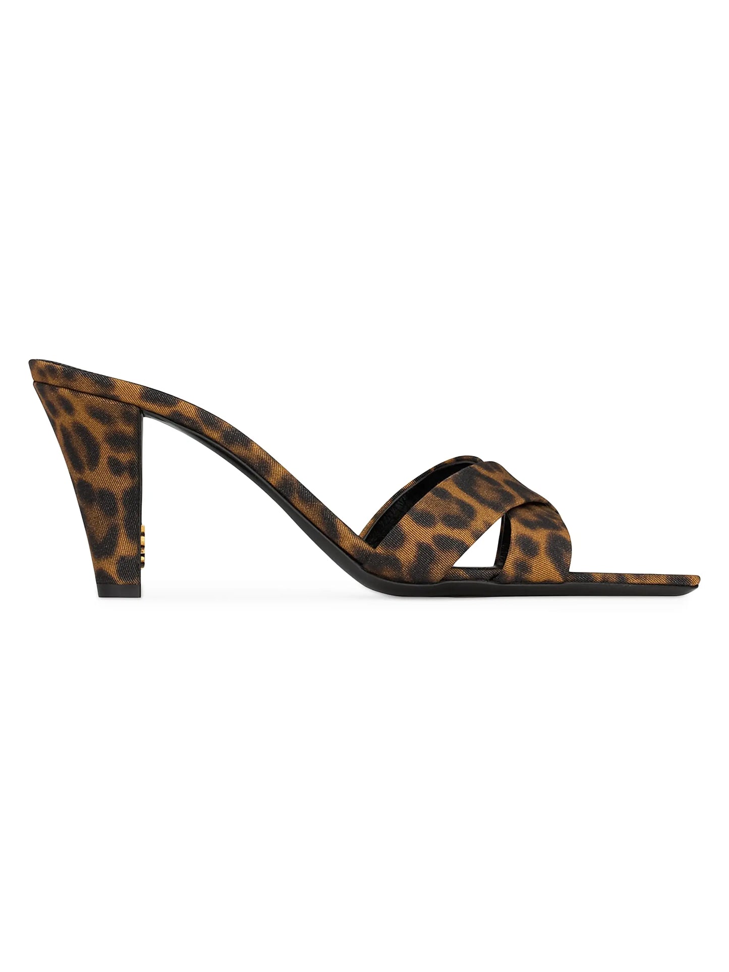 Jill Mules in Leopard Grosgrain