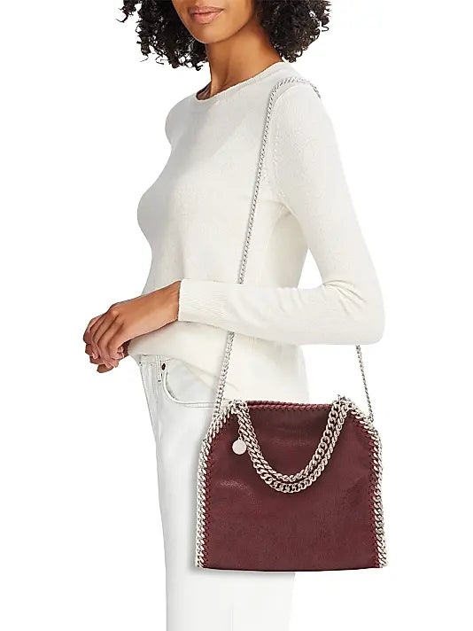 Mini Falabella Eco Shaggy Deer Shoulder Bag