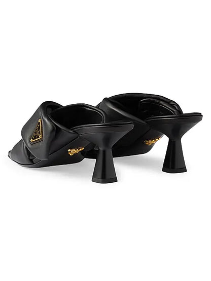 Padded 65MM Nappa Leather Sandals