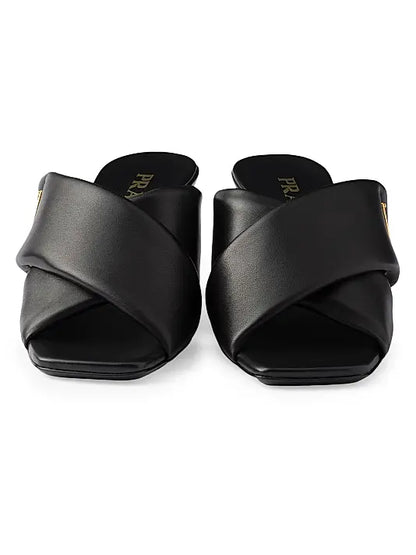 Padded 65MM Nappa Leather Sandals