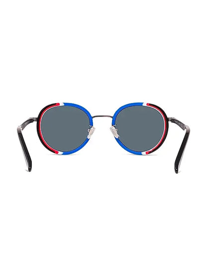 Lifestyle Edge 01 49MM Round Sunglasses